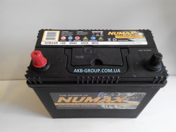 NUMAX 60B24R 45AH +430A